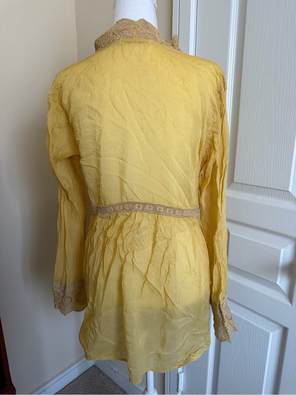 Johnny Was Yellow Tunic - Picture 3 of 4